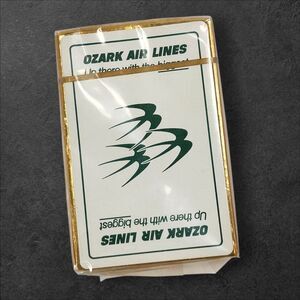 Vintage Ozark Air Lines Brown & Bigelow Playing Cards Sealed Deck Airline Promo